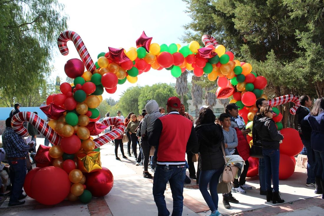 Decoración Pompom de Fiesta Party Rental en un evento en San Luis Potosí — foto 1